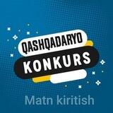 QASHQADARYO|KONKURS