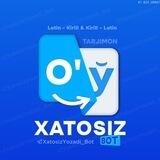 Xatosiz Yozadi Bot