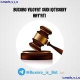 Buxoro viloyati sudi iqtisodiy sudlov hay'ati
