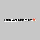 𝐇 𝐔 𝐒 𝐍 𝐈 𝐘 𝐄 𝐌 | rasmiy bot
