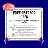 Free Seats for CEFR
