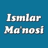 Ismlar maʼnosi
