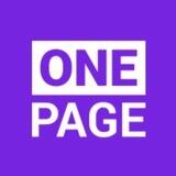 ONE PAGE веб-дизайн