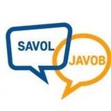 Savol yo'llang