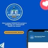 Namanganim Bugun murojaat 🇺🇿