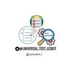Universal Test bot (Sertifikatlar)