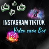 Instagram TikTok Save || Music bot