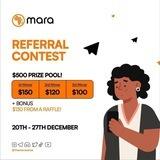 MARA REFERRAL CONTEST 👫