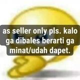 as seller only, tolong.