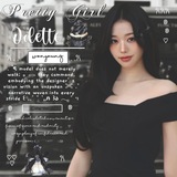 ♡.. 知的” odette...