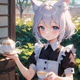 夏の青空的女仆