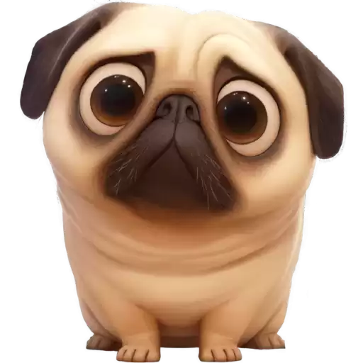 Apricot_Pug_dog2_Nyasticks