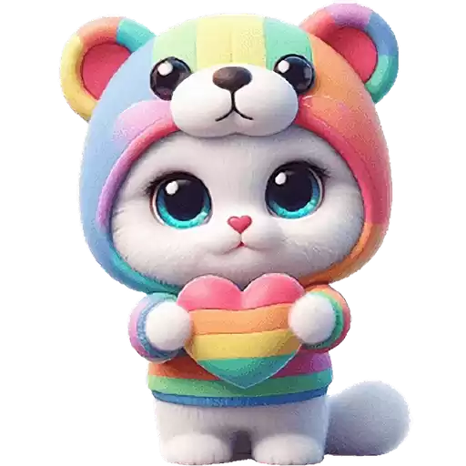 Cat_Bear_Rainbow_Nyasticks