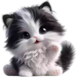White_Black_cat_Nyasticks