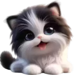 White_Black_cat_Nyasticks