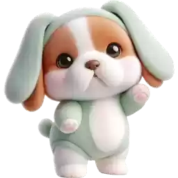 cute_beagle_pastel_Nyasticks